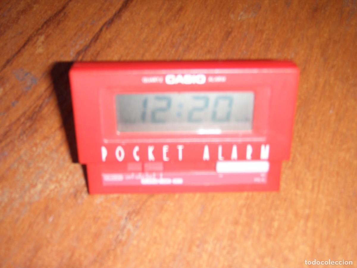 Vintage: RELOJ DESPERTDOR DE BOLSILLO CASIO - Foto 3