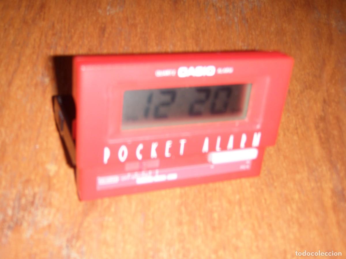 Vintage: RELOJ DESPERTDOR DE BOLSILLO CASIO - Foto 5