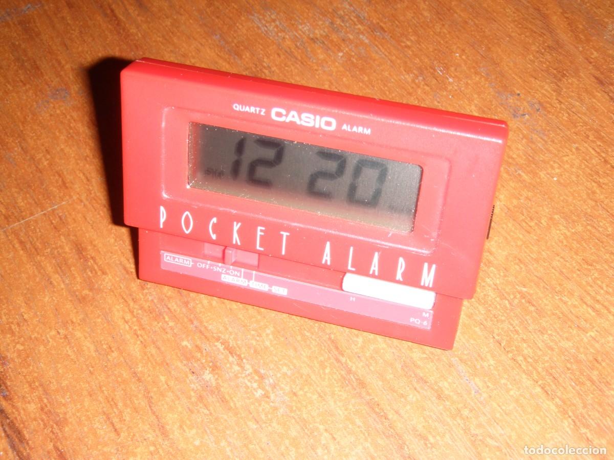 Vintage: RELOJ DESPERTDOR DE BOLSILLO CASIO - Foto 6