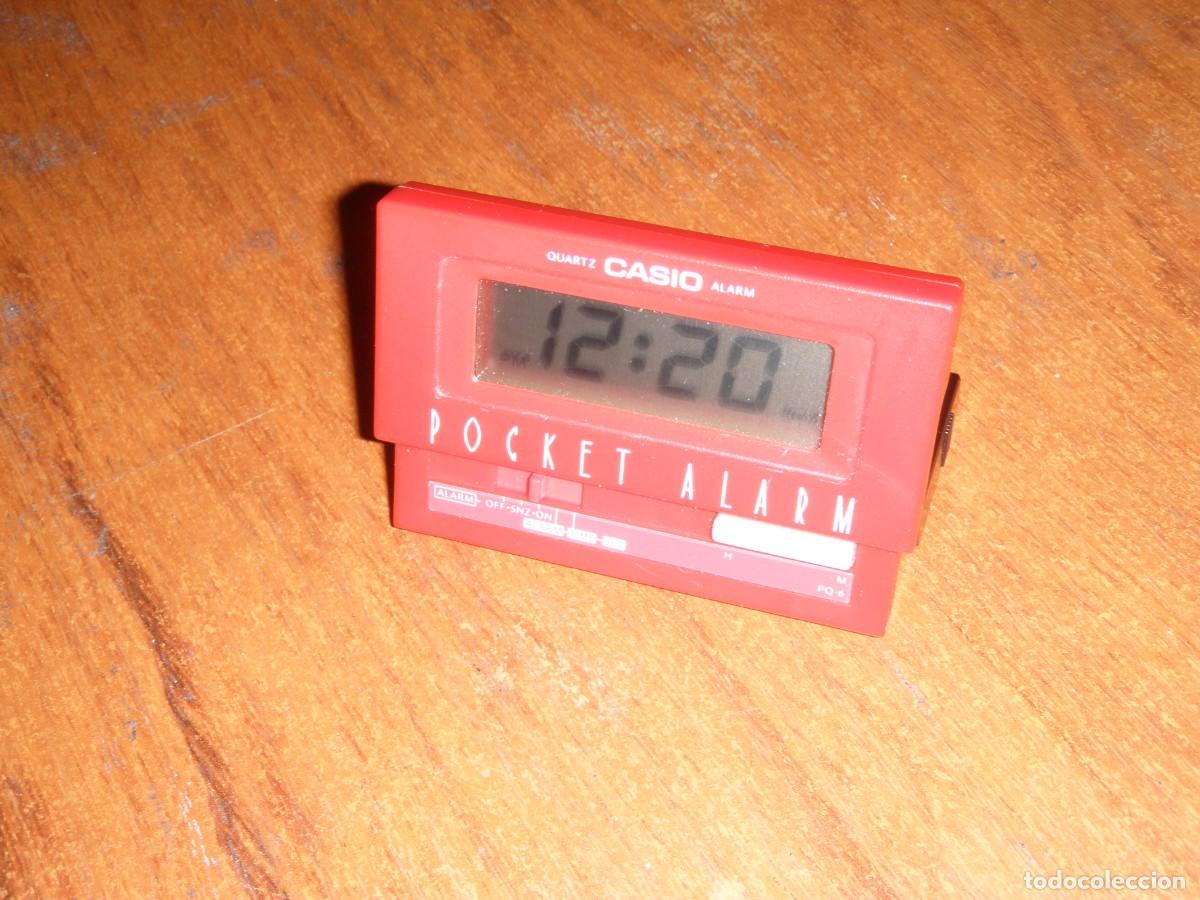 Vintage: RELOJ DESPERTDOR DE BOLSILLO CASIO - Foto 7