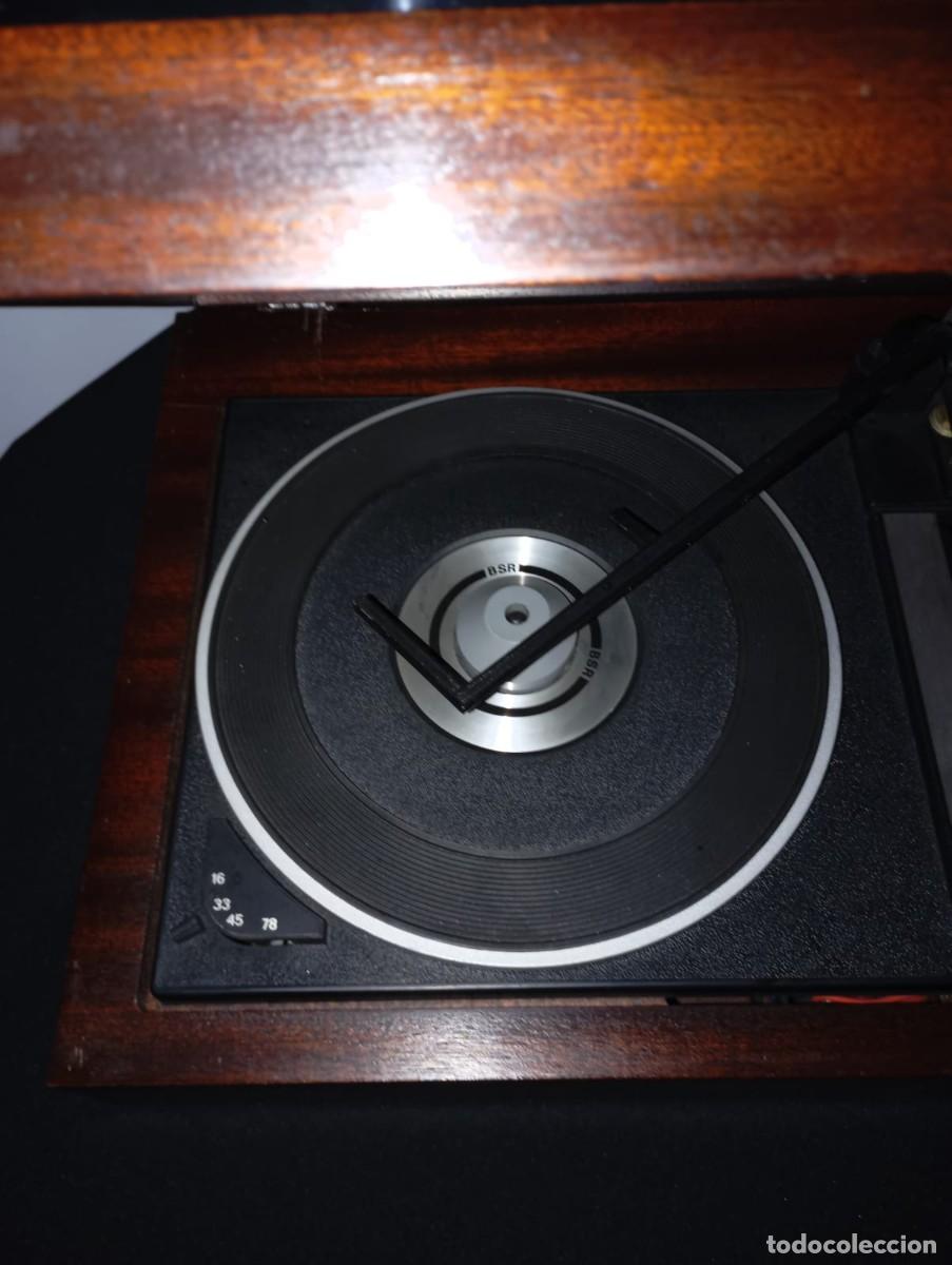 Vintage: Tocadiscos Emerson con sus altavoces de madera - Foto 5