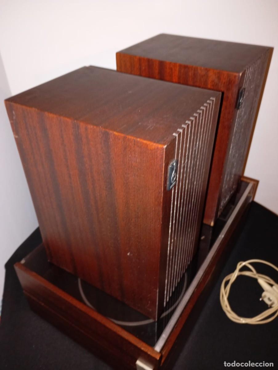 Vintage: Tocadiscos Emerson con sus altavoces de madera - Foto 10