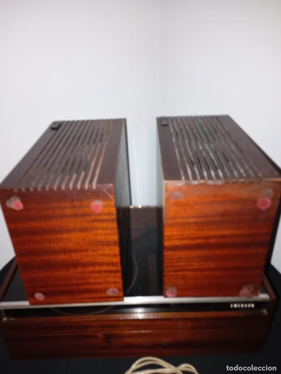 Vintage: Tocadiscos Emerson con sus altavoces de madera - Foto 13
