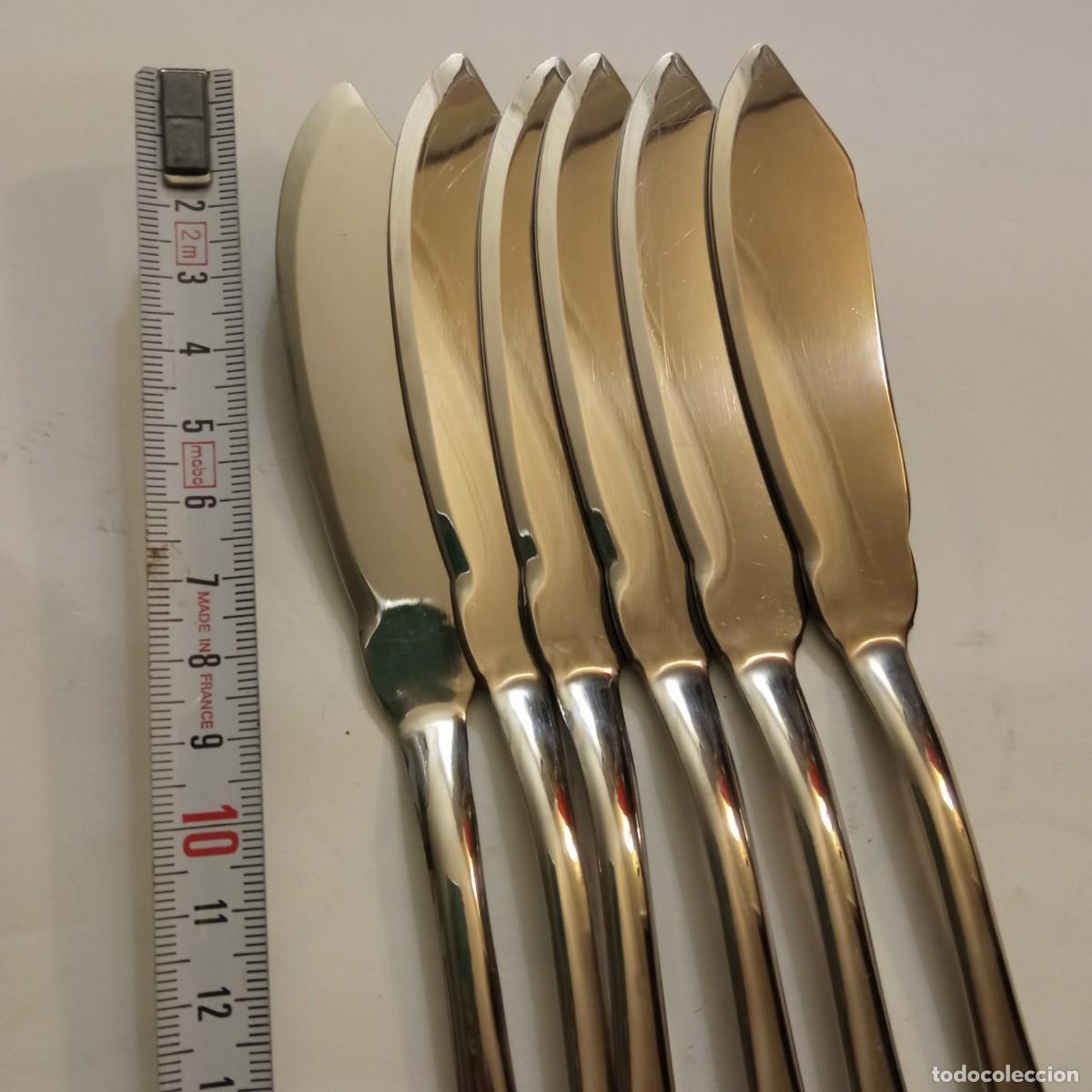 Vintage: Cubiertos para pescado - Foto 9