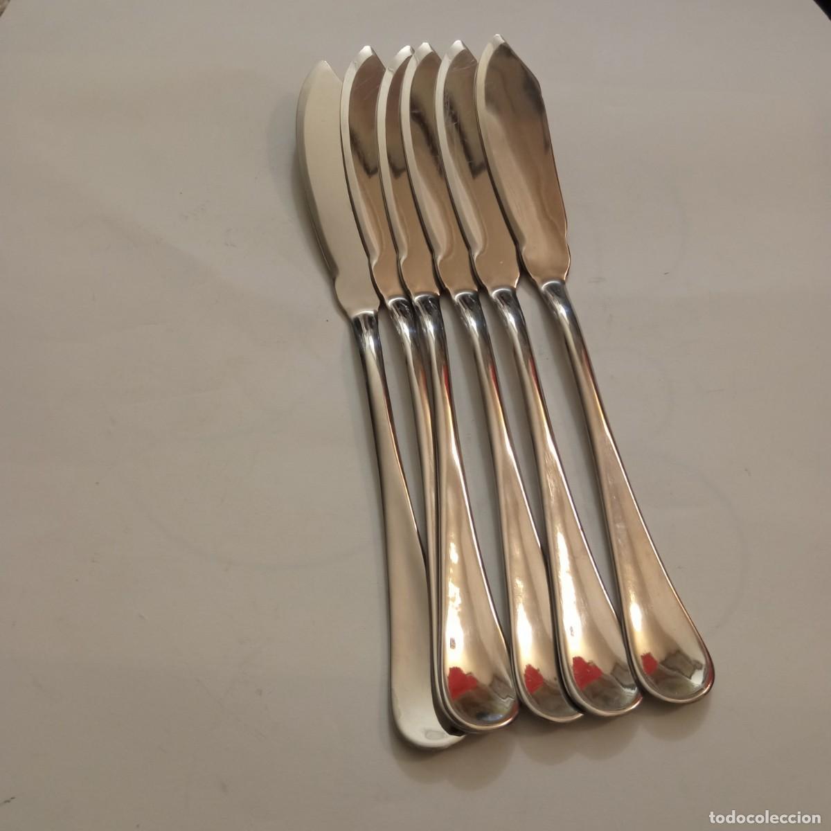 Vintage: Cubiertos para pescado - Foto 12