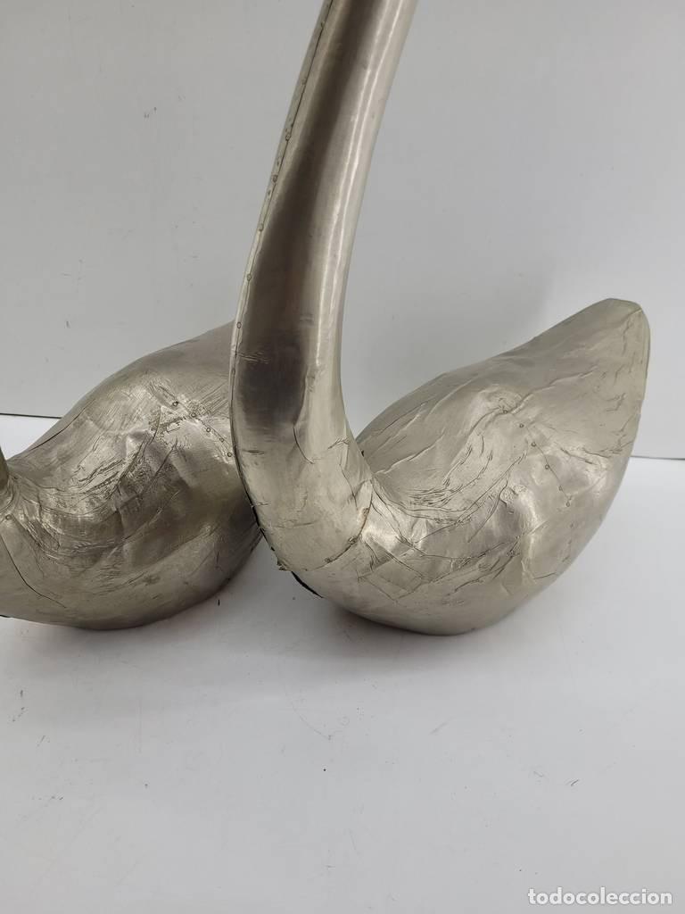 Vintage: FIGURAS DE CISNES ELEGANTES - Foto 6