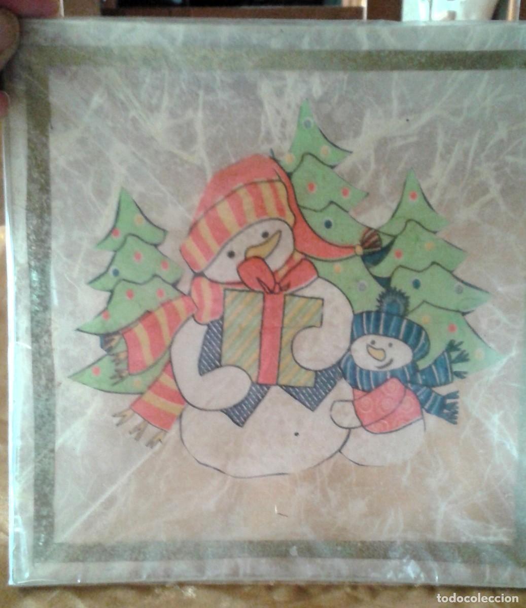 Vintage: PLATO-PLATITO NAVIDE&Ntilde;O DE CRISTAL - Foto 1