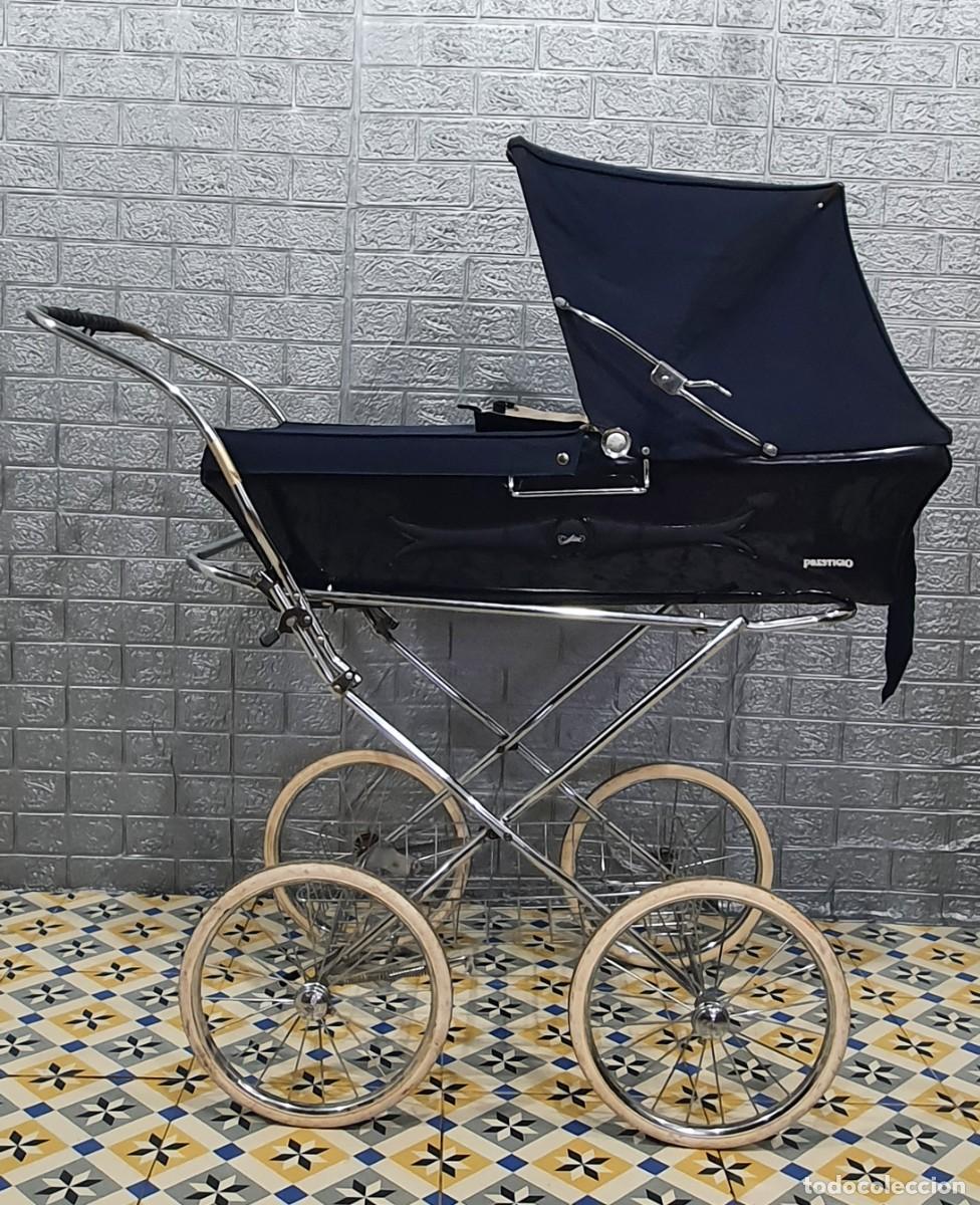 Vintage: Coche de beb&eacute; marca Arrue modelo Prestigio - Foto 1