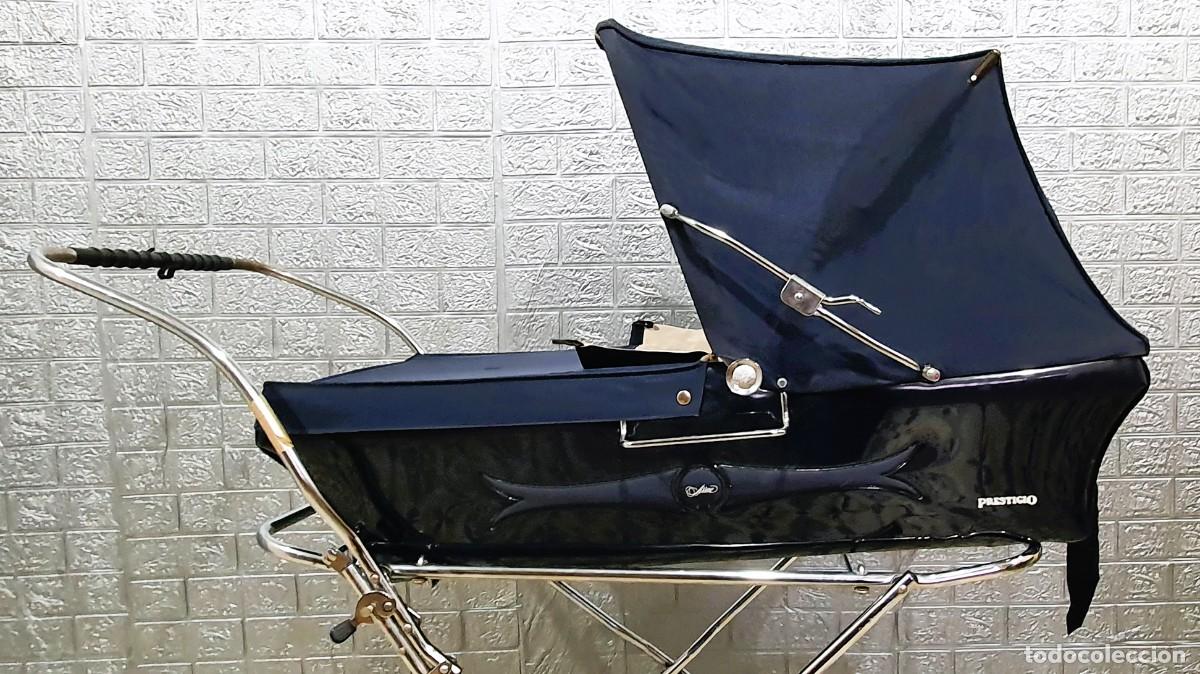 Vintage: Coche de beb&eacute; marca Arrue modelo Prestigio - Foto 3