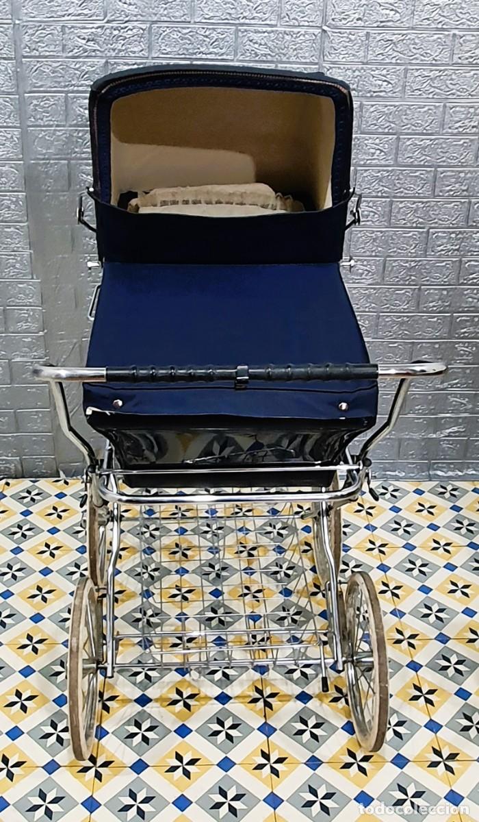Vintage: Coche de beb&eacute; marca Arrue modelo Prestigio - Foto 4