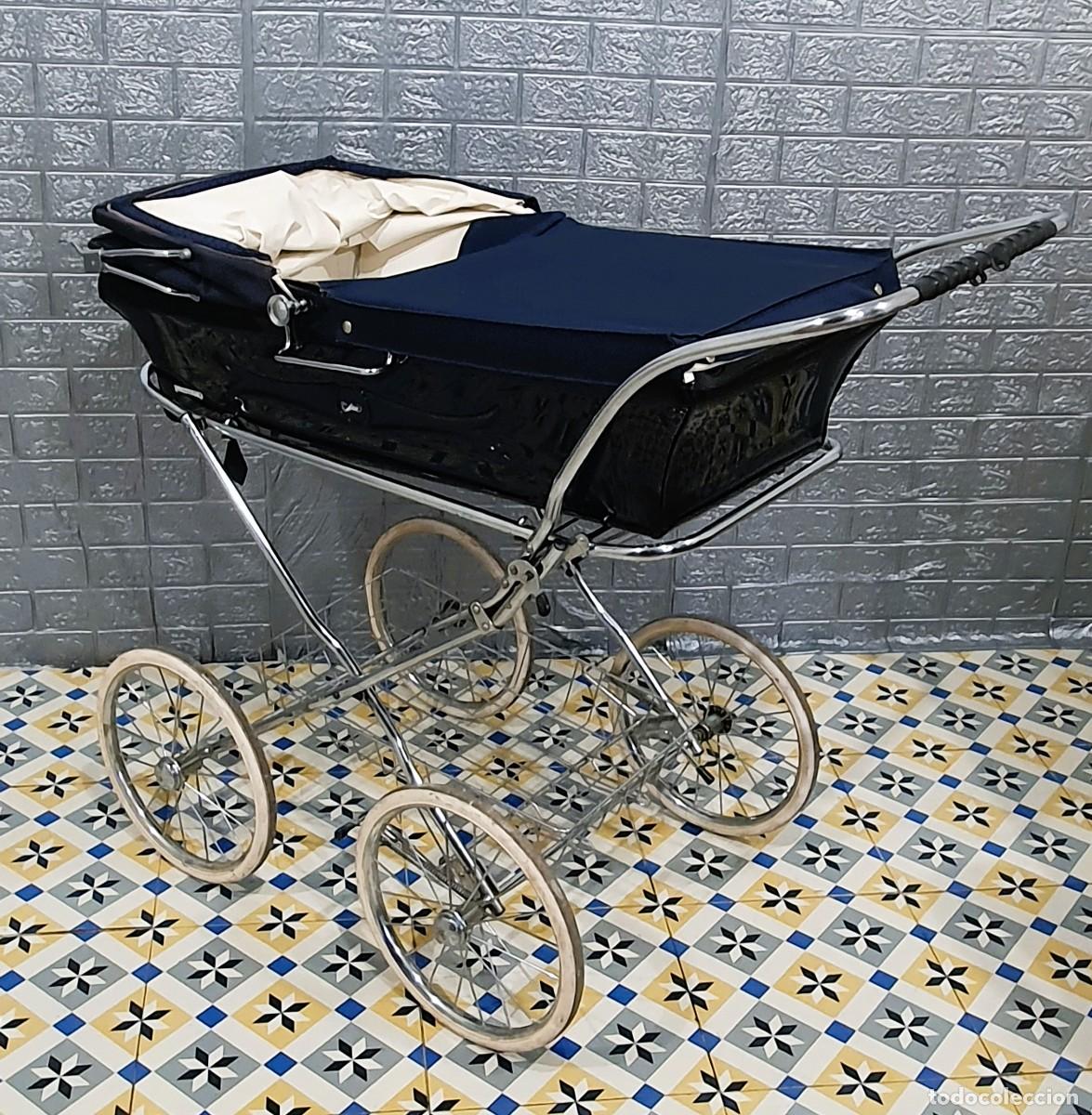 Vintage: Coche de beb&eacute; marca Arrue modelo Prestigio - Foto 8