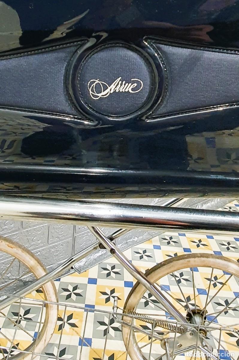Vintage: Coche de beb&eacute; marca Arrue modelo Prestigio - Foto 9