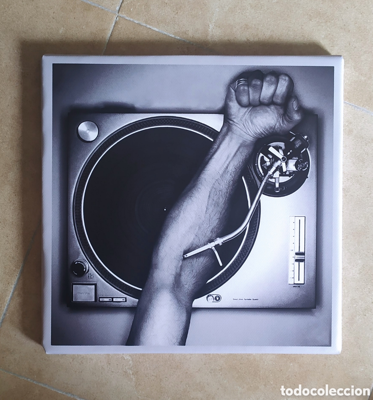 Vintage: Cuadro cartel TOCADISCOS en vena - Foto 1