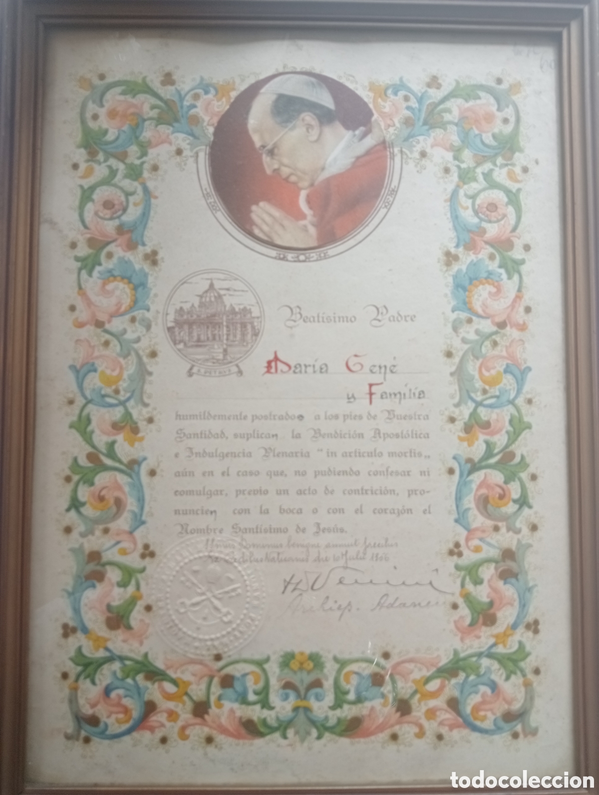 Vintage: Beat&iacute;simo Padre, 1956 - Foto 1