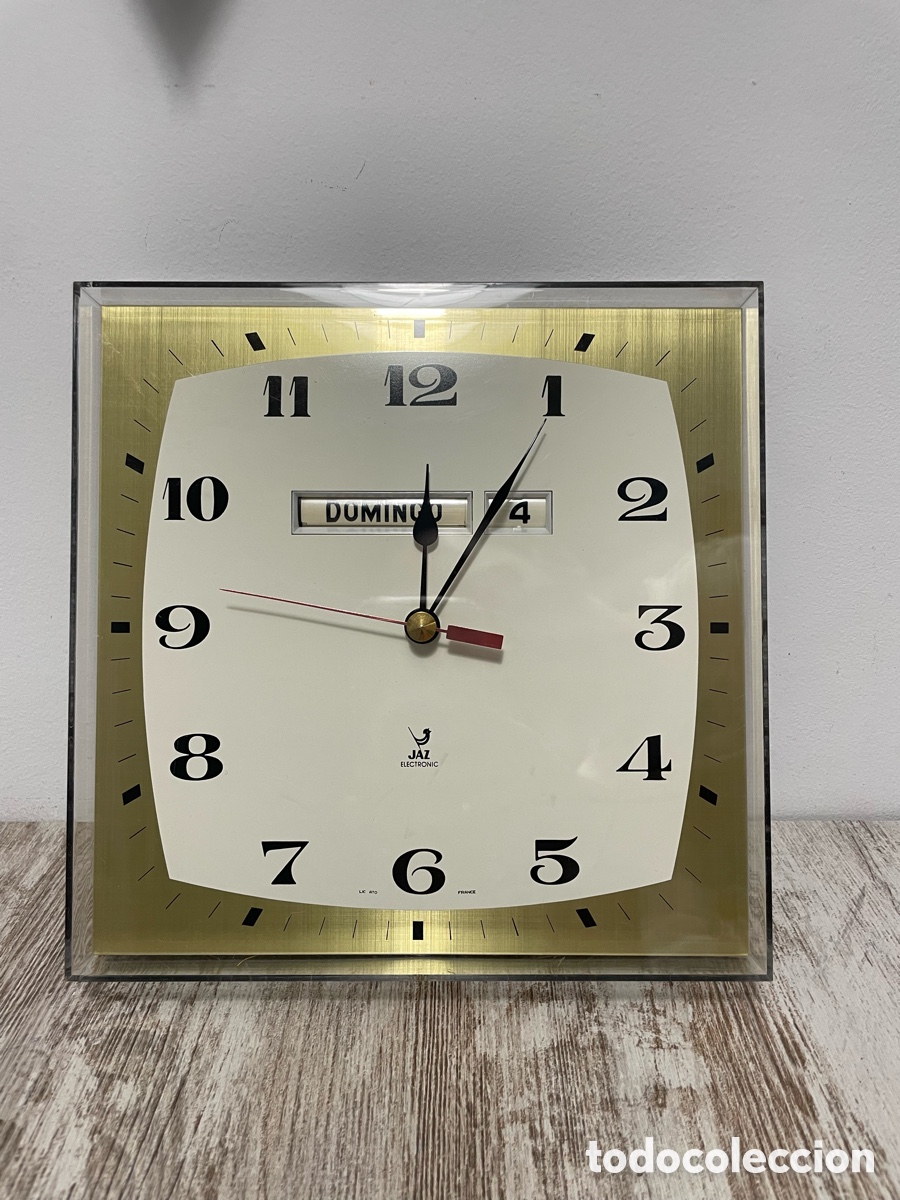 Vintage: RELOJ JAZ VINTAGE PARED