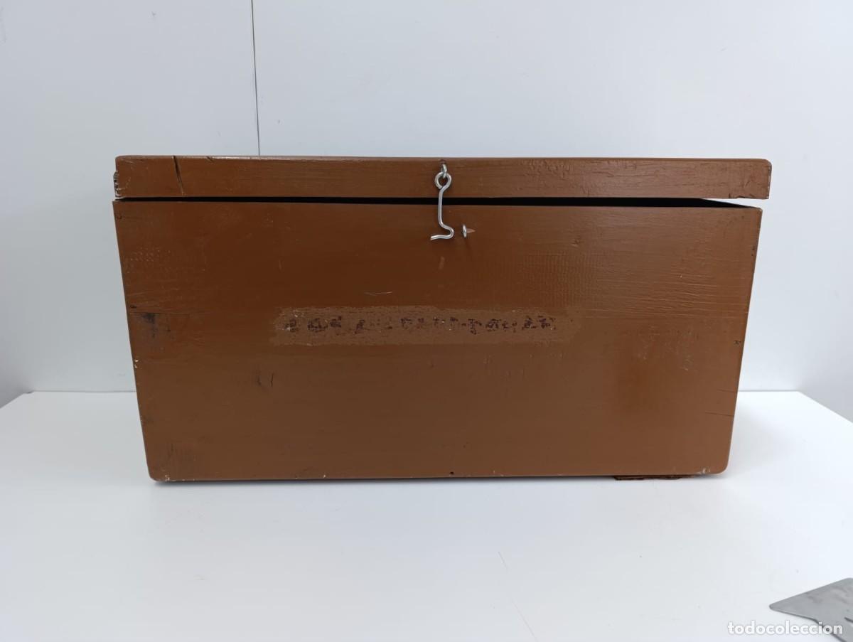 Vintage: COFRE BAUL DE MADERA PEQUE&Ntilde;O