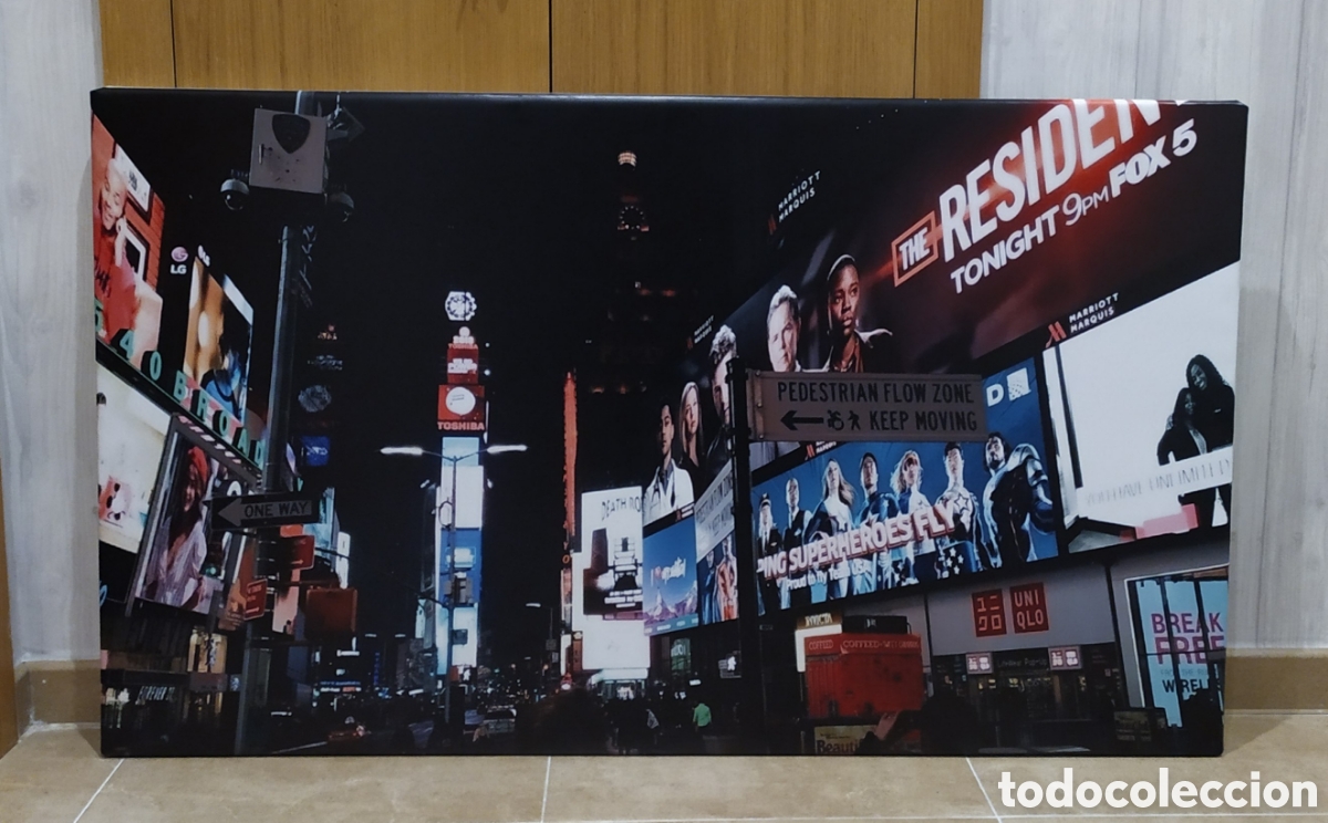 Vintage: Cuadro cartel NUEVA YORK - Foto 1