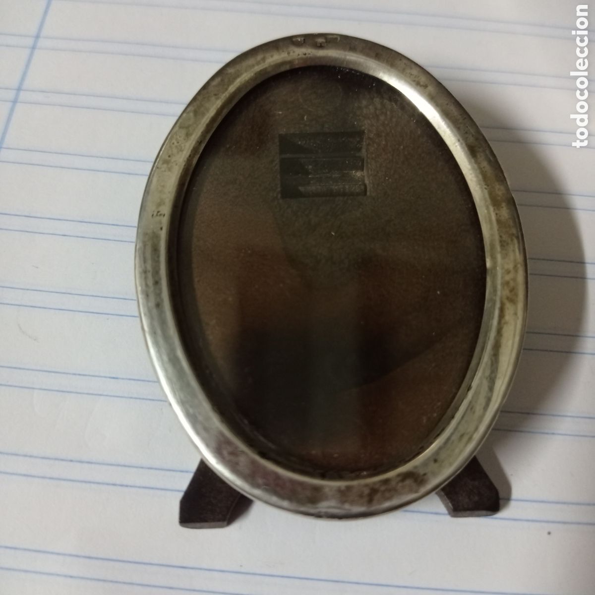 Vintage: Portafotos mini en plata 925