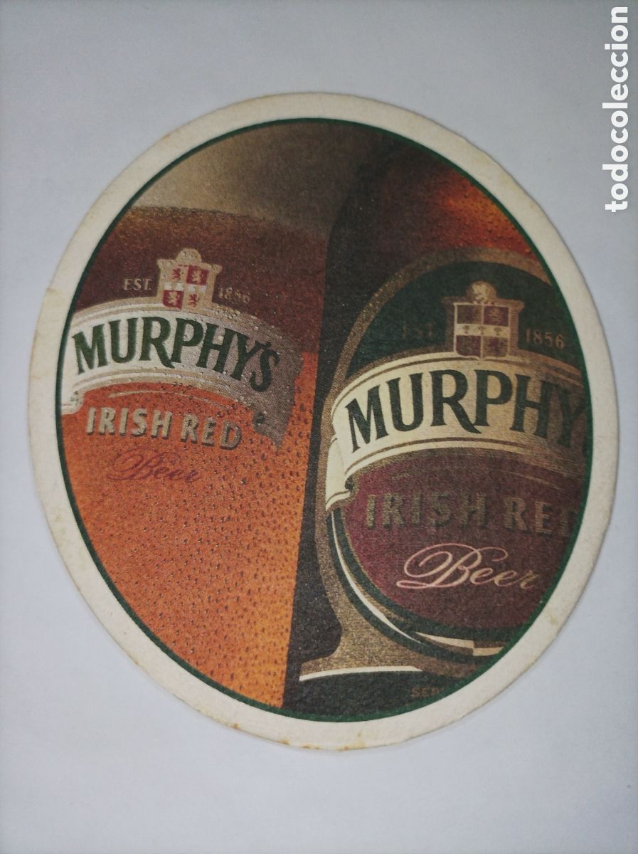 Vintage: MURPHYS. POSAVASOS CERVEZA ANTIGUO. - Foto 1