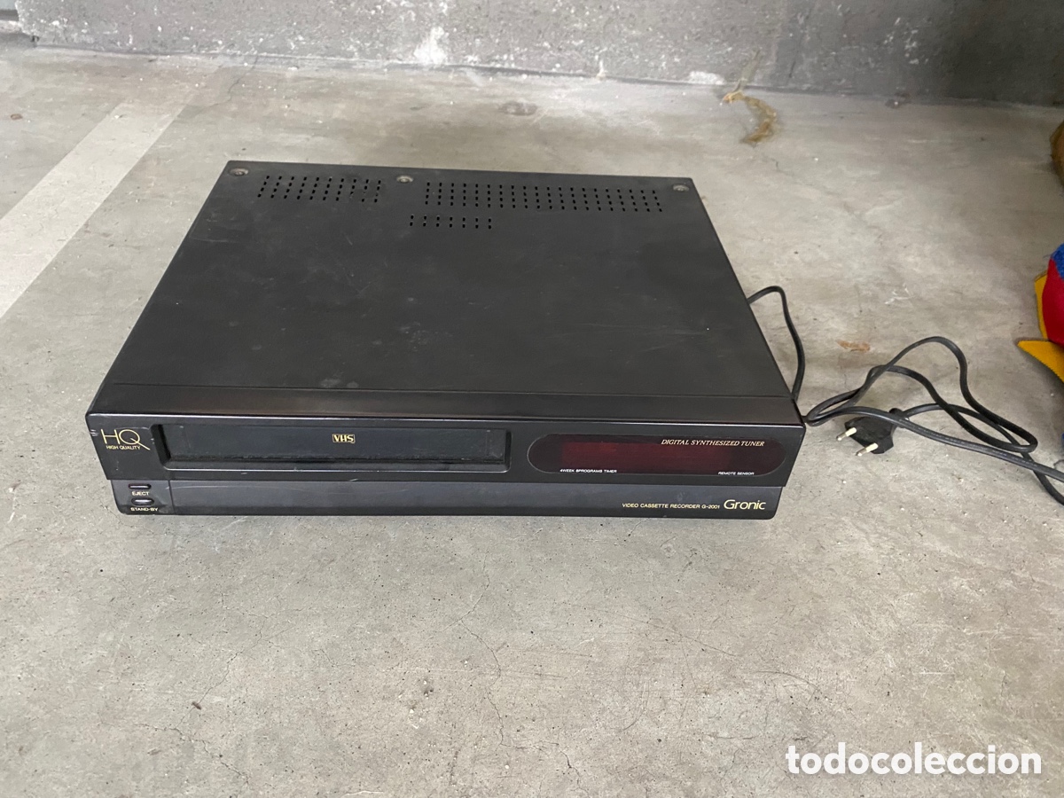 Vintage: VIDEO CASSETTE AECORDER G-2001 Gronic - Foto 2