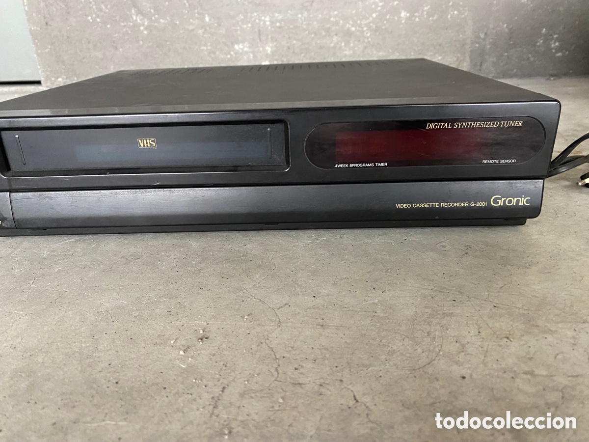 Vintage: VIDEO CASSETTE AECORDER G-2001 Gronic - Foto 3