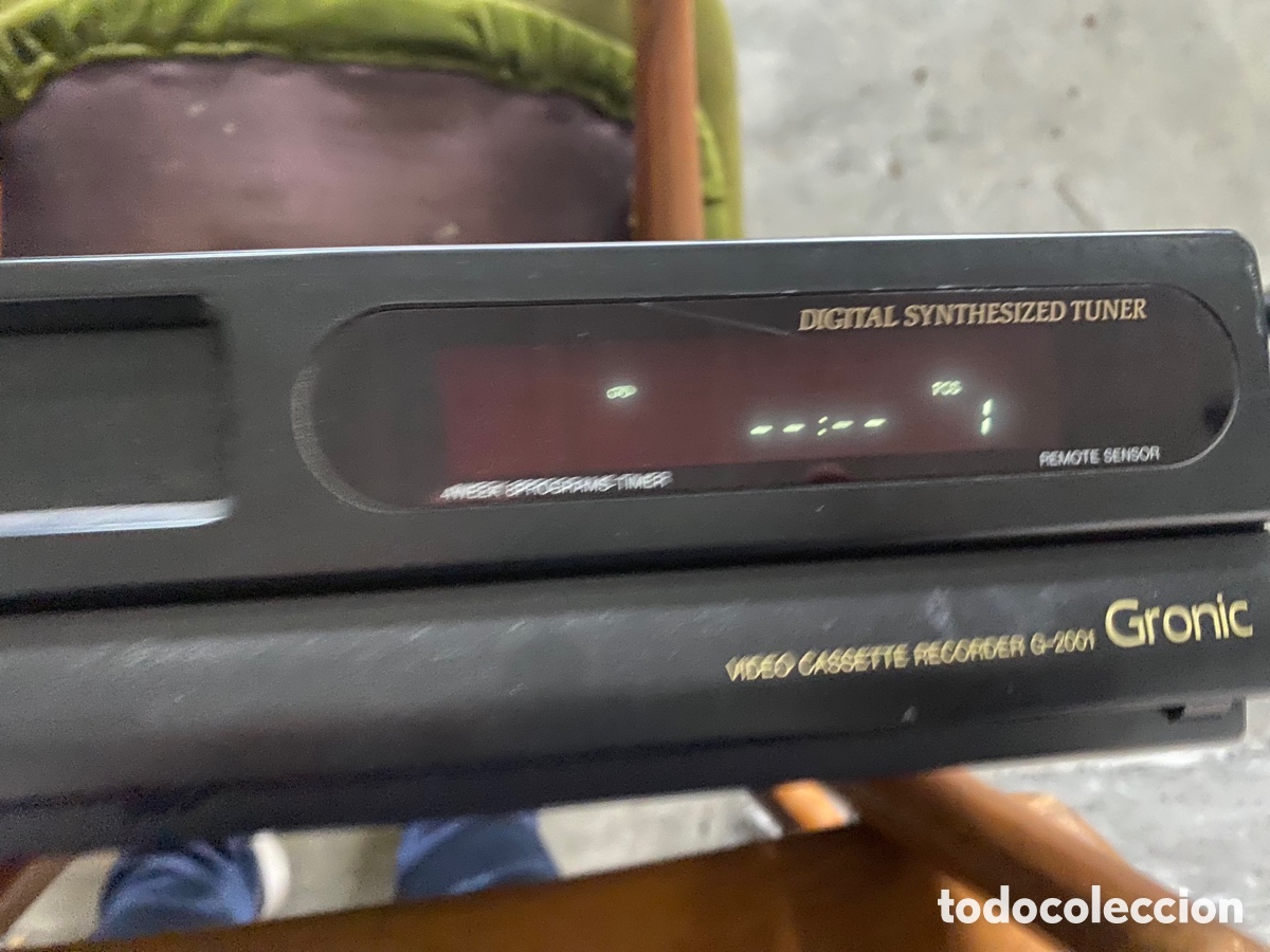 Vintage: VIDEO CASSETTE AECORDER G-2001 Gronic - Foto 8