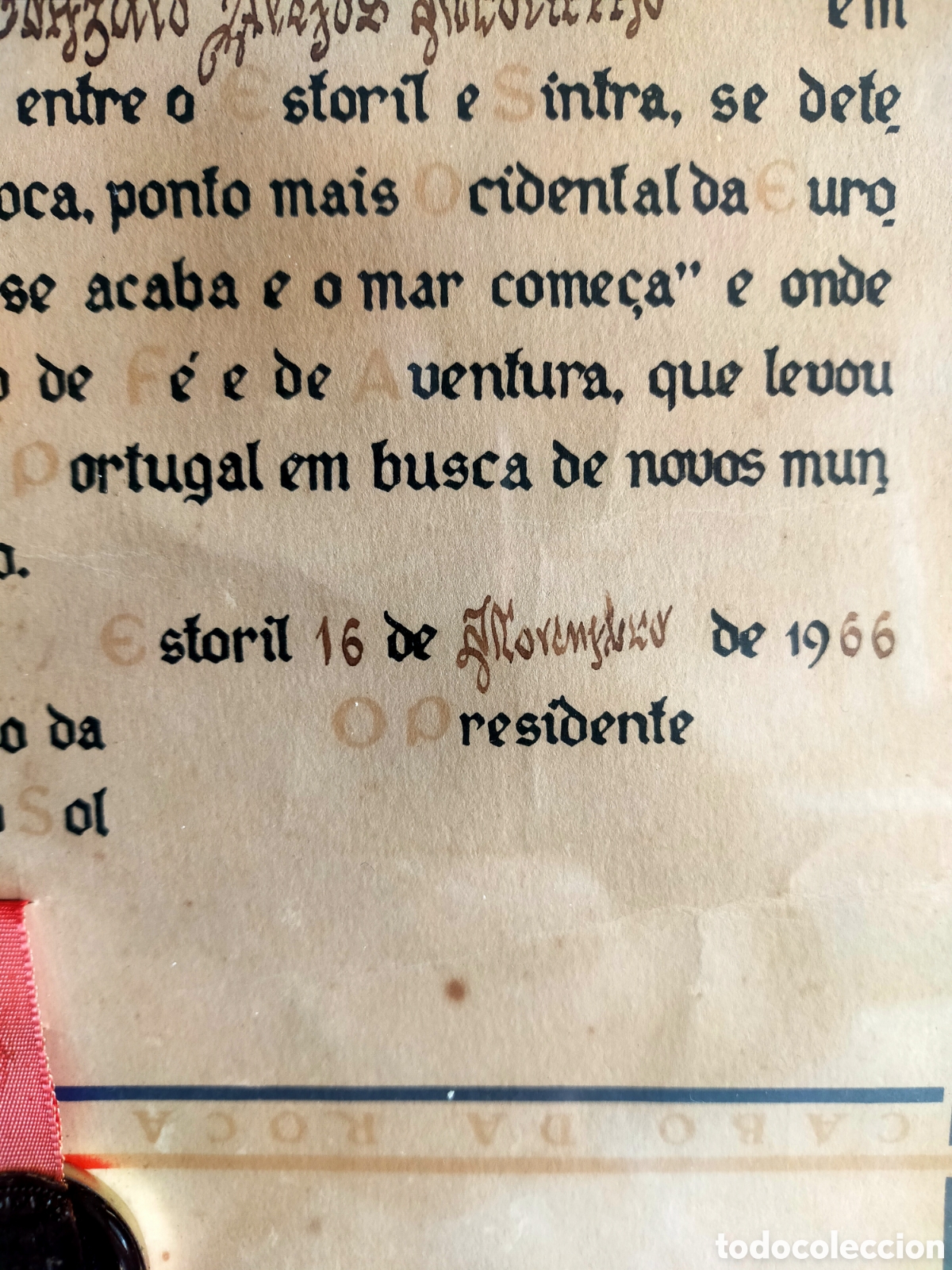 Vintage: CERTIFICADO DE NAVEGACI&Oacute;N - Foto 3