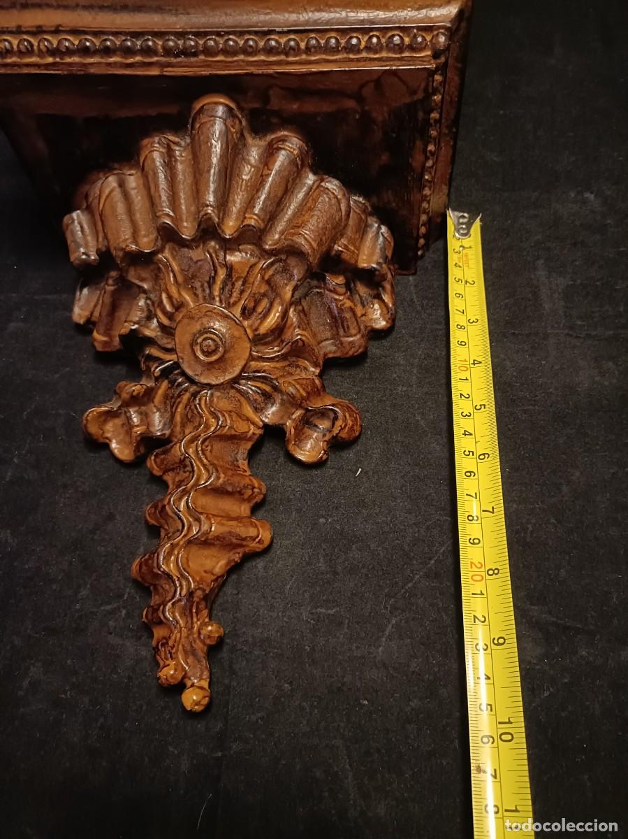 Vintage: Mensula madera y poliuretano - Foto 7