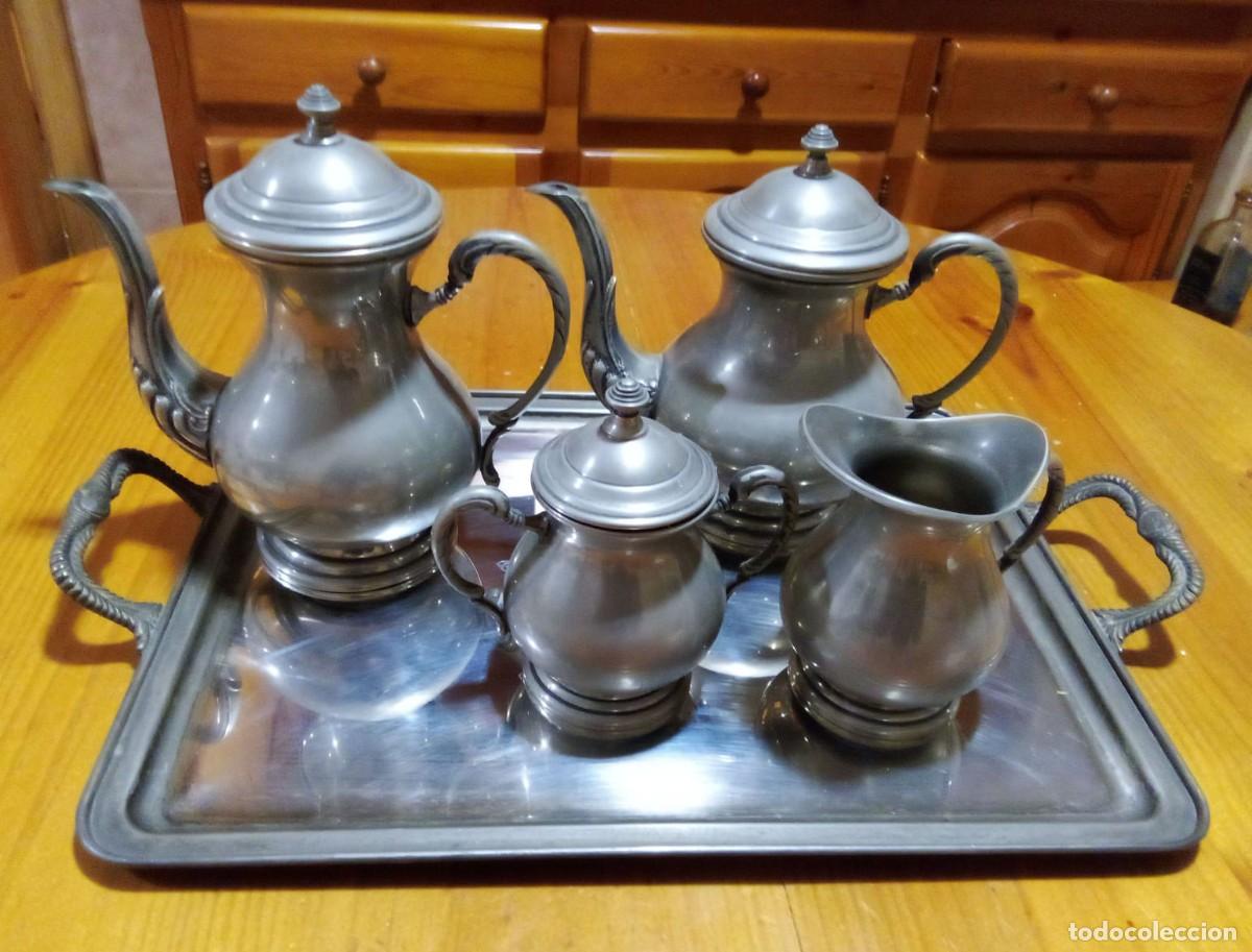 Vintage: Servicio de caf&eacute; y te con bandeja - Foto 1