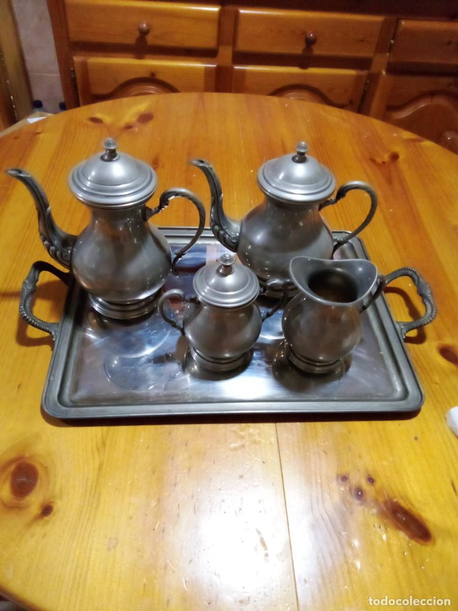 Vintage: Servicio de caf&eacute; y te con bandeja - Foto 3