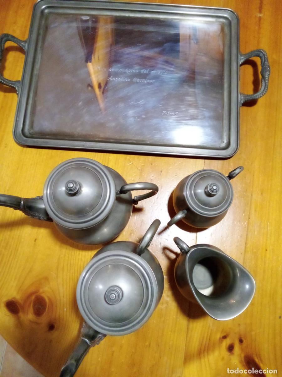 Vintage: Servicio de caf&eacute; y te con bandeja - Foto 15