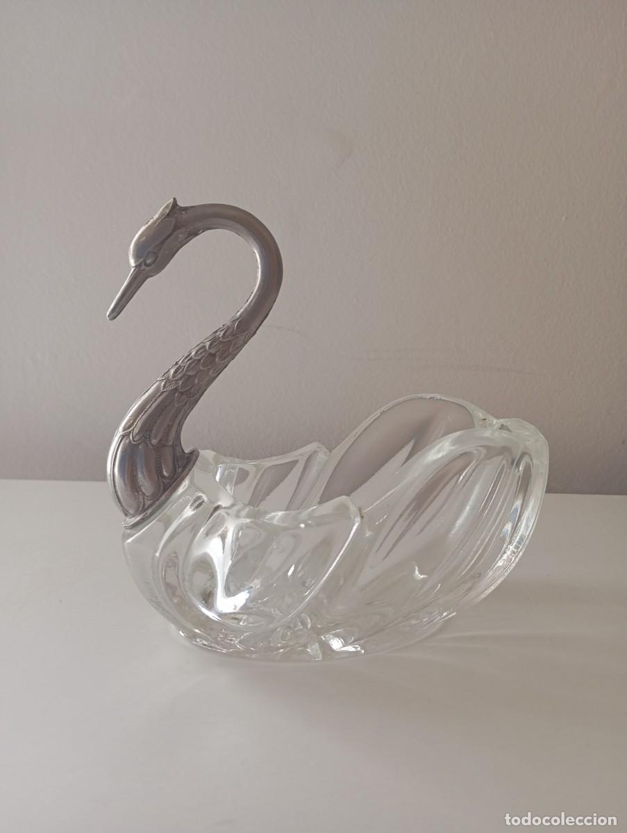 Vintage: azucarero cisne vintage - Foto 1
