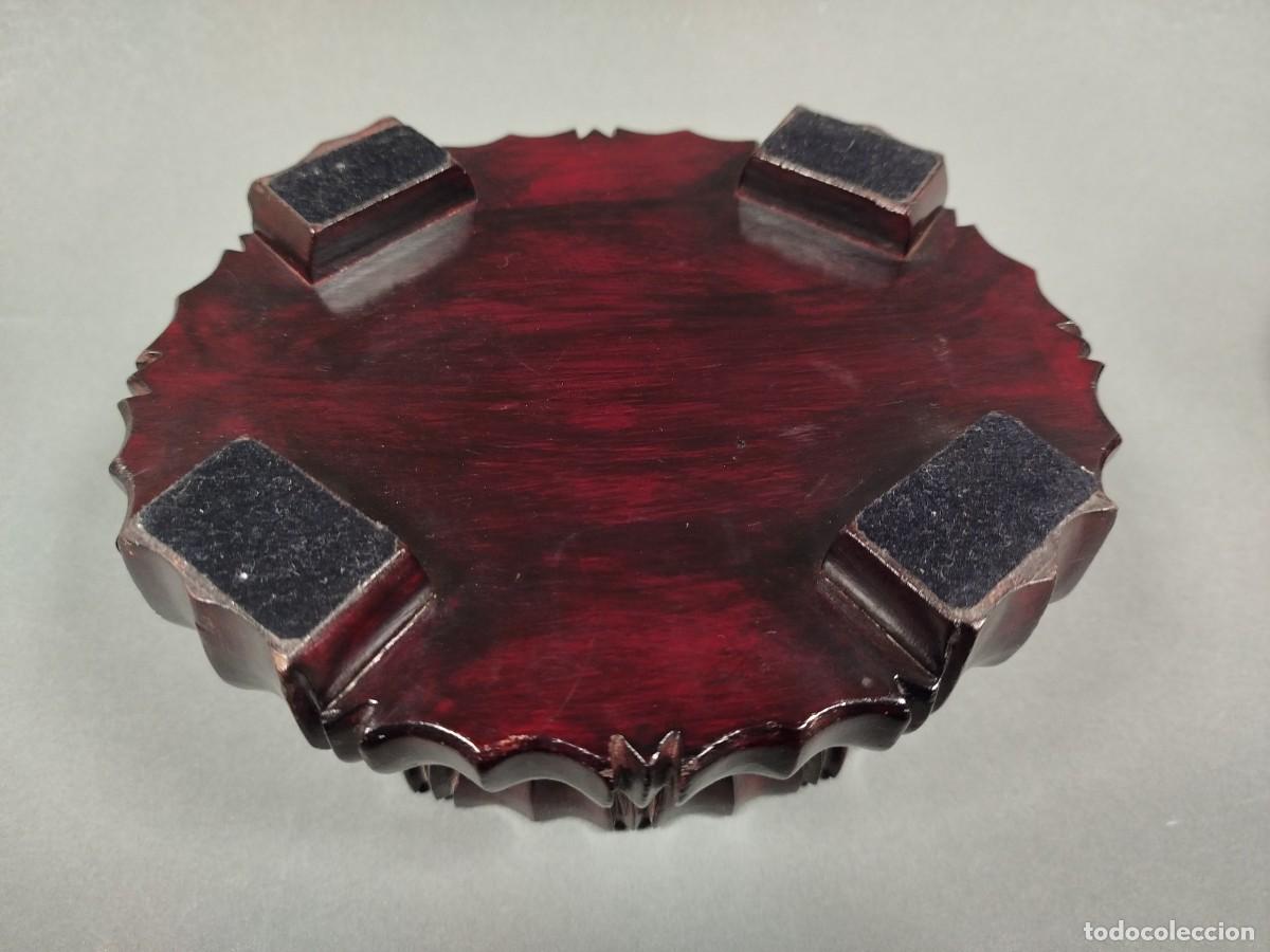 Vintage: BASE DECORATIVA DE MADERA - Foto 9