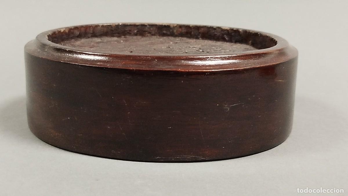 Vintage: PEANA PEQUE&Ntilde;A DE MADERA OVALADA - Foto 3
