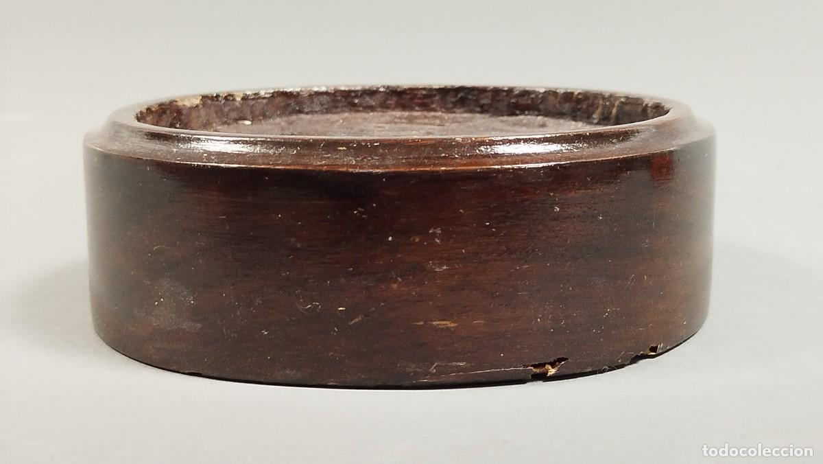 Vintage: PEANA PEQUE&Ntilde;A DE MADERA OVALADA - Foto 4