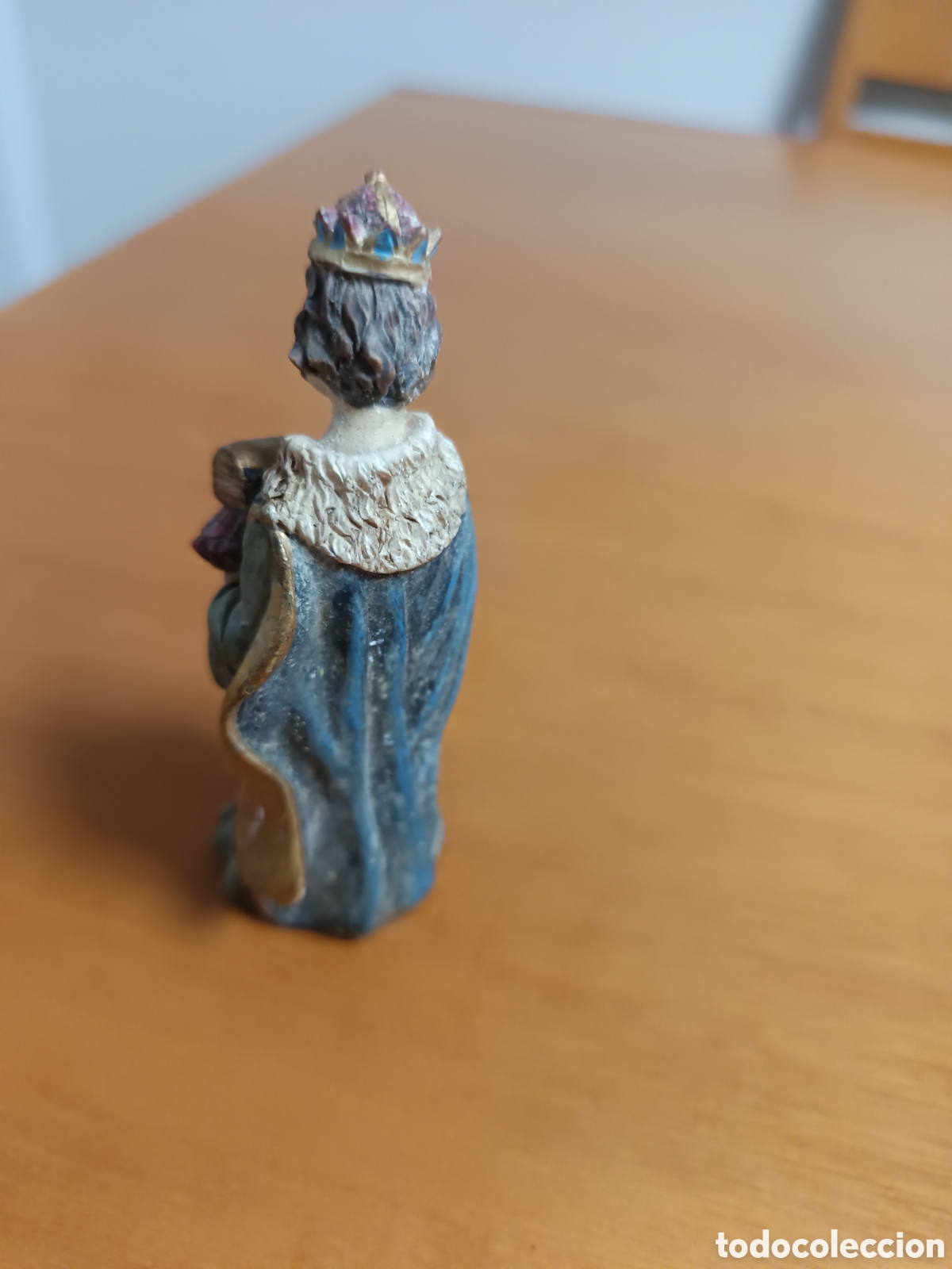 Vintage: Figura de bel&eacute;n rey mago - Foto 3