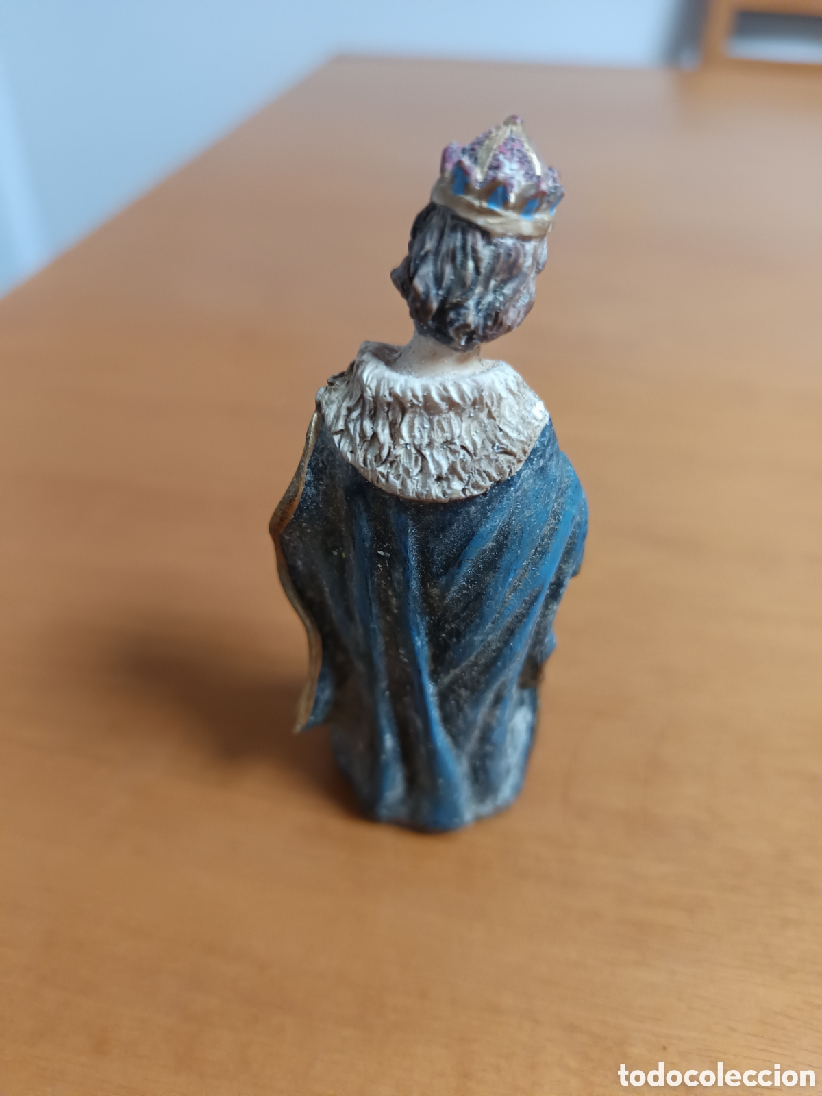 Vintage: Figura de bel&eacute;n rey mago - Foto 4
