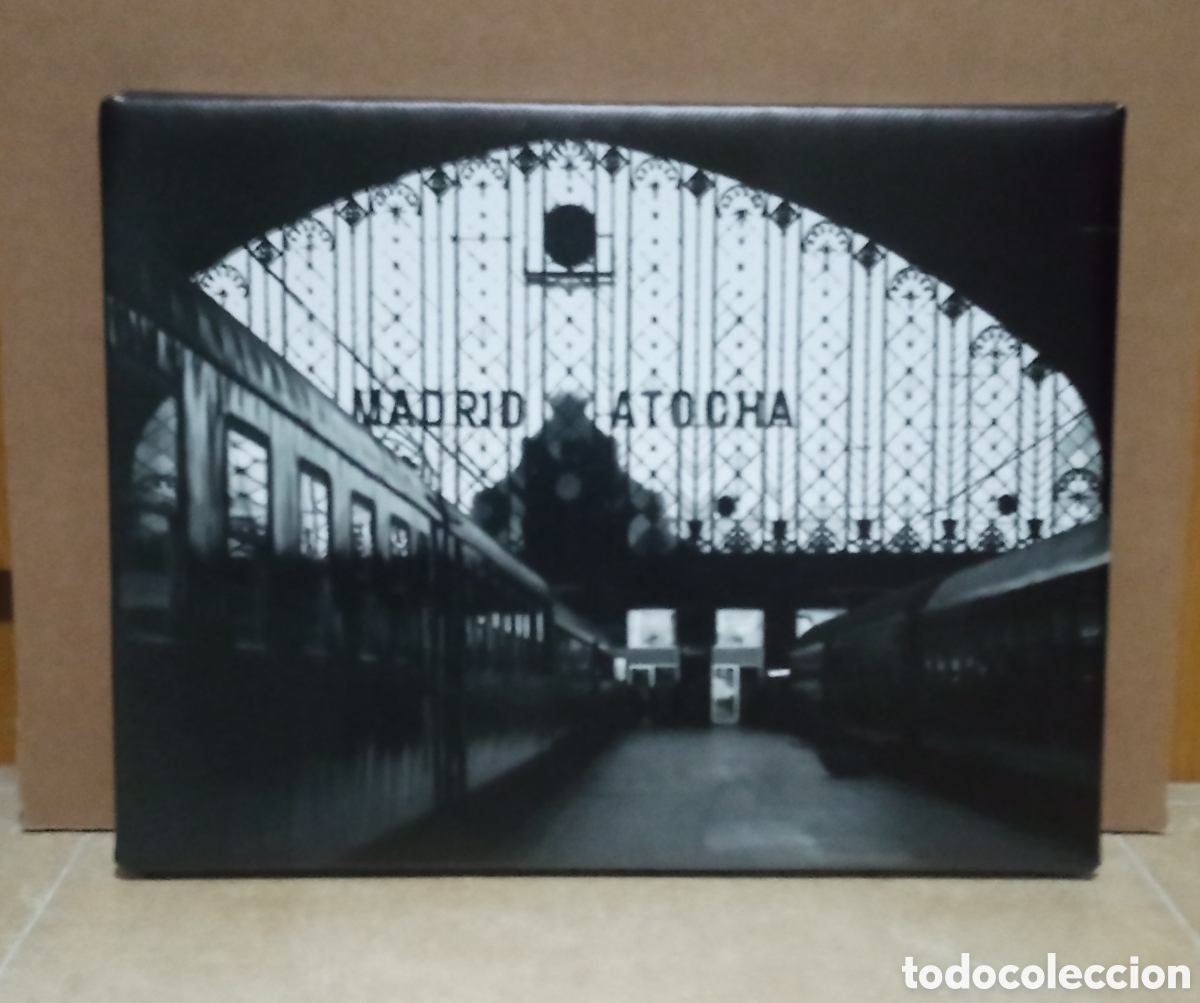 Vintage: Cuadro cartel ATOCHA MADRID - Foto 1