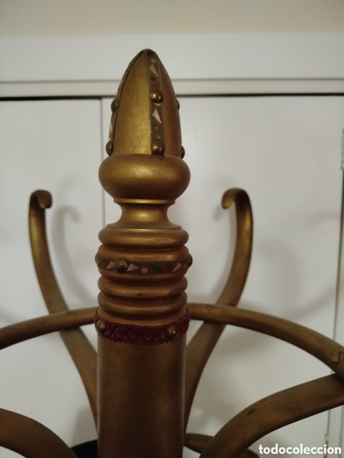Vintage: Perchero de pie tipo thonet - Foto 6