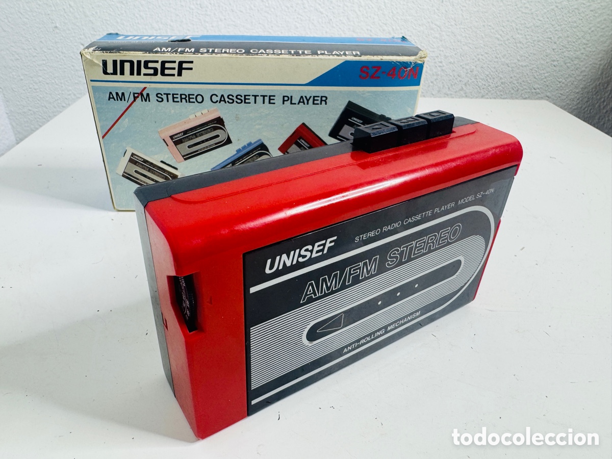 Vintage: Unisef Red Walkman 1980 - Foto 6