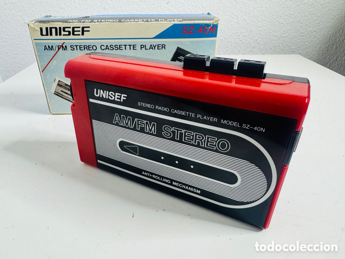 Vintage: Unisef Red Walkman 1980 - Foto 7