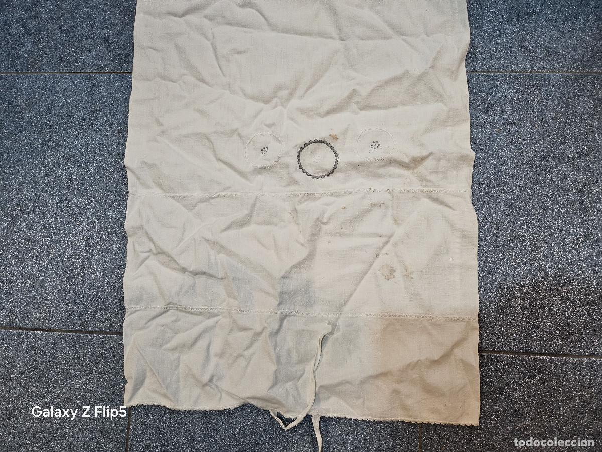 Vintage: funda de almohada en hilo y visillo - Foto 2