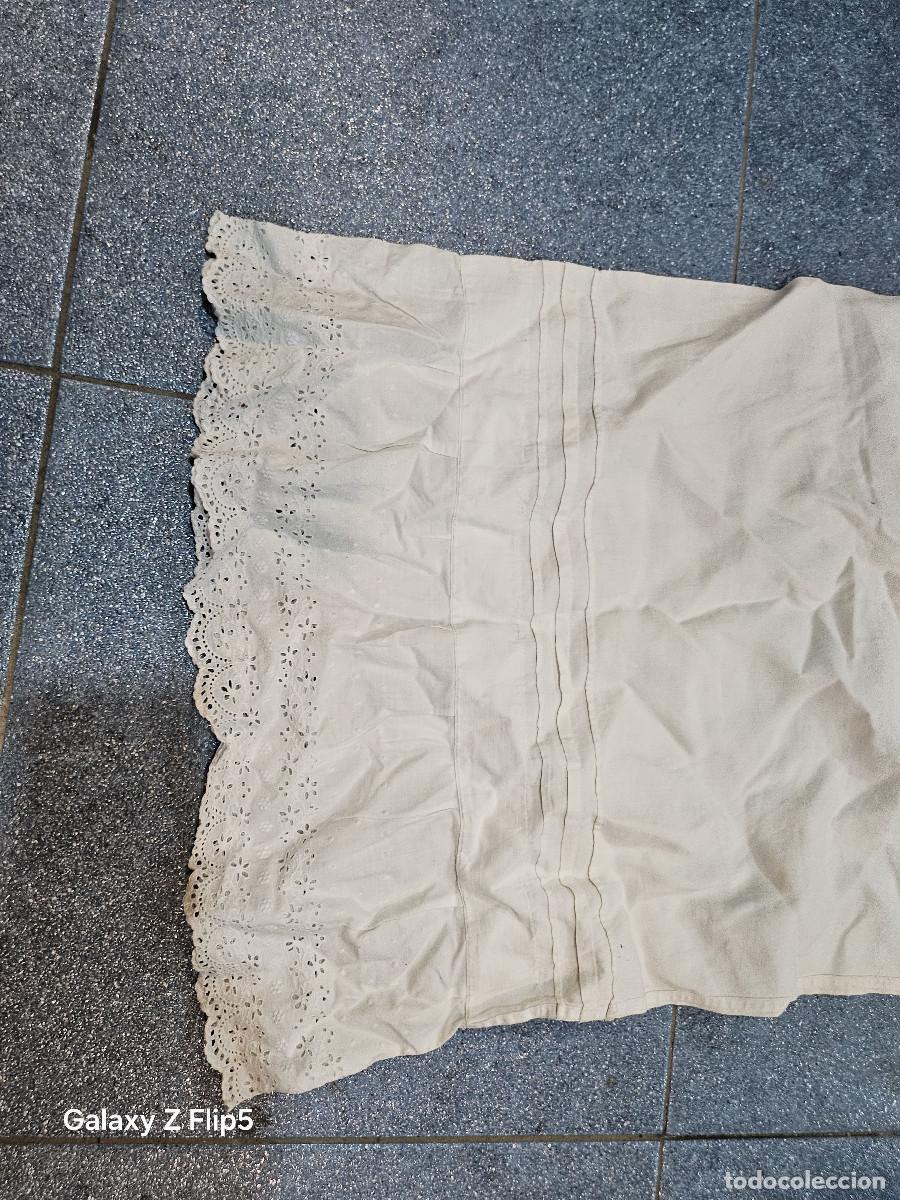 Vintage: funda de almohada en hilo y visillo - Foto 2