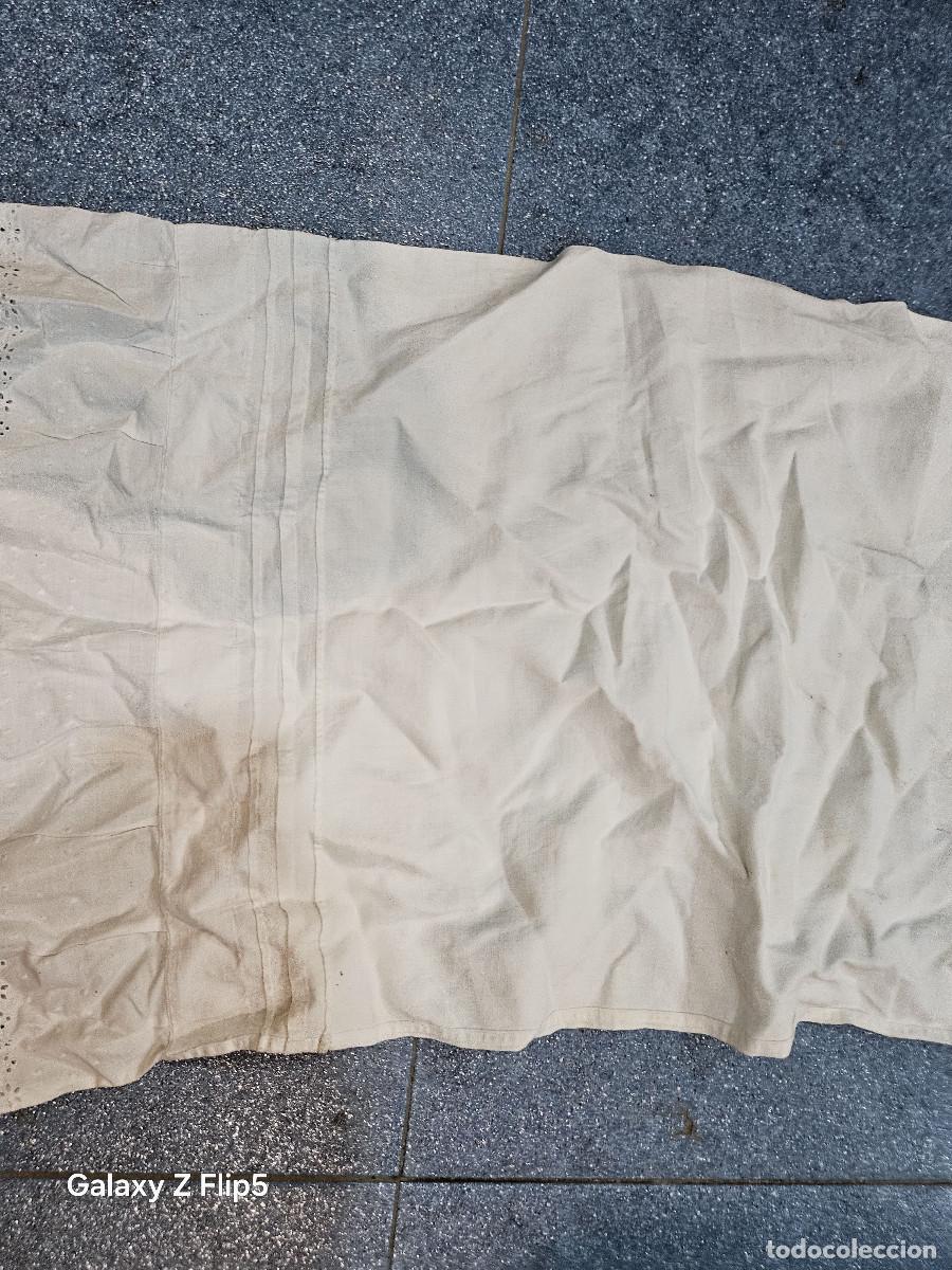 Vintage: funda de almohada en hilo y visillo - Foto 3