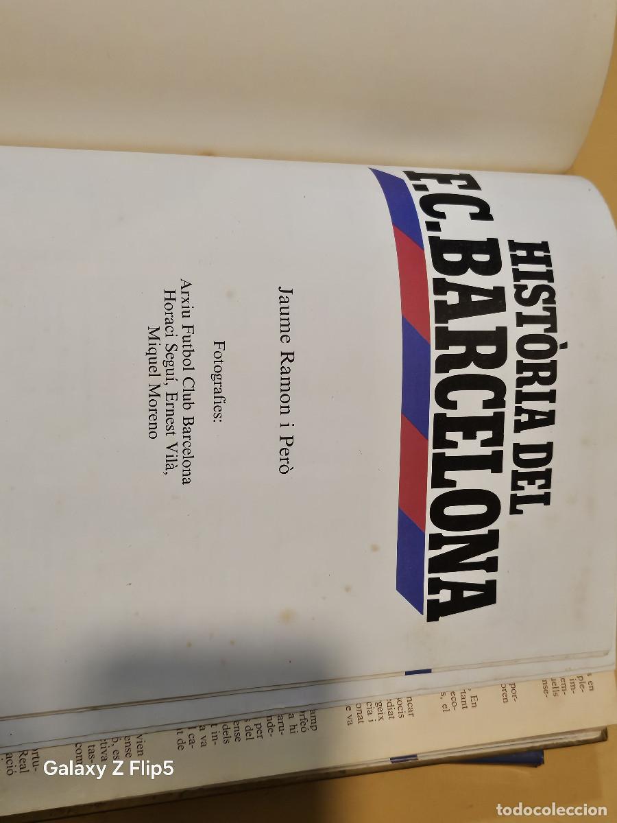 Vintage: libro de histroia de F.C. barcelona - Foto 2