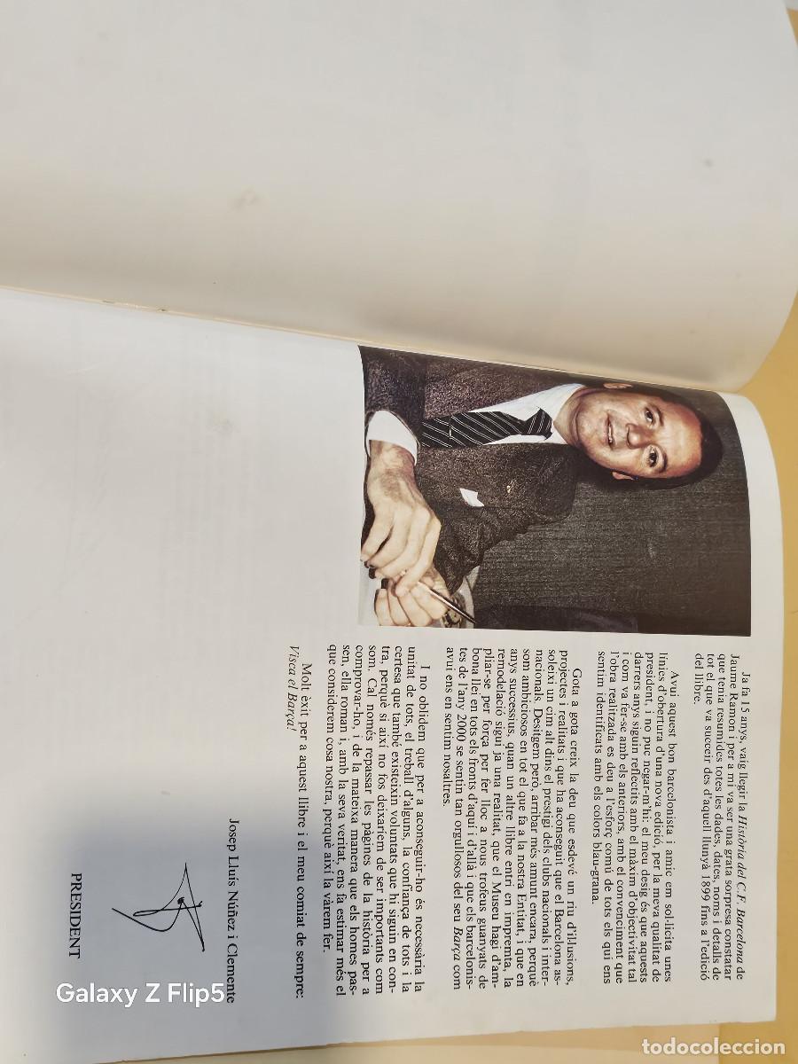 Vintage: libro de histroia de F.C. barcelona - Foto 5