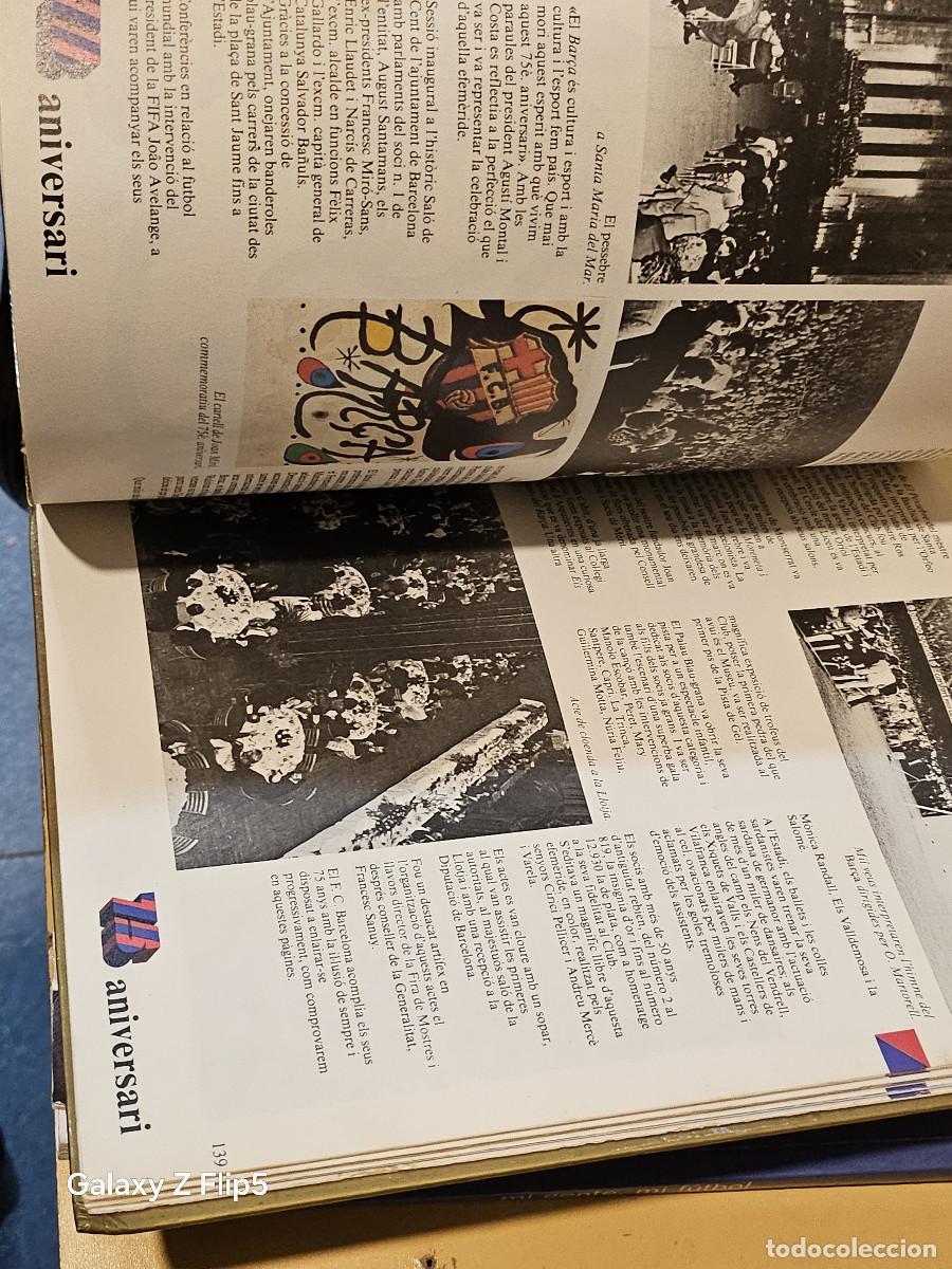 Vintage: libro de histroia de F.C. barcelona - Foto 14