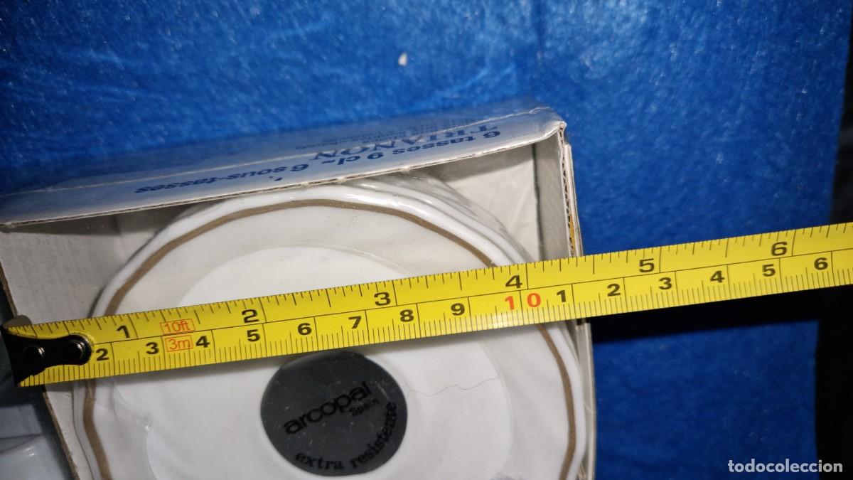 Vintage: ARCOPAL JUEGO DE CAJE - Foto 4