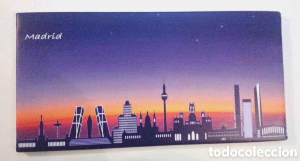 Vintage: Cuadro cartel MADRID Skyline - Foto 1