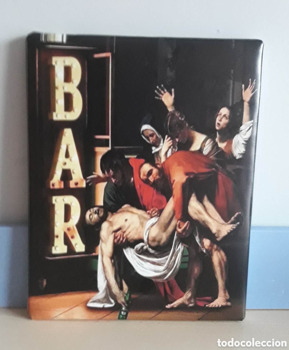 Vintage: Cuadro cartel JES&Uacute;S Bar - Foto 1